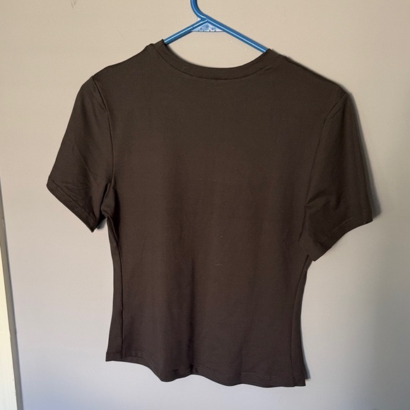 Women's Charcoal Short Sleeve Tee - Picture 3 of 3